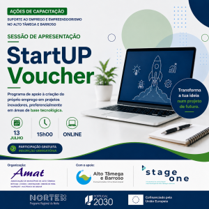 AMAT e CIMAT/Stage One promovem sessão de apresentação sobre o StartUP Voucher